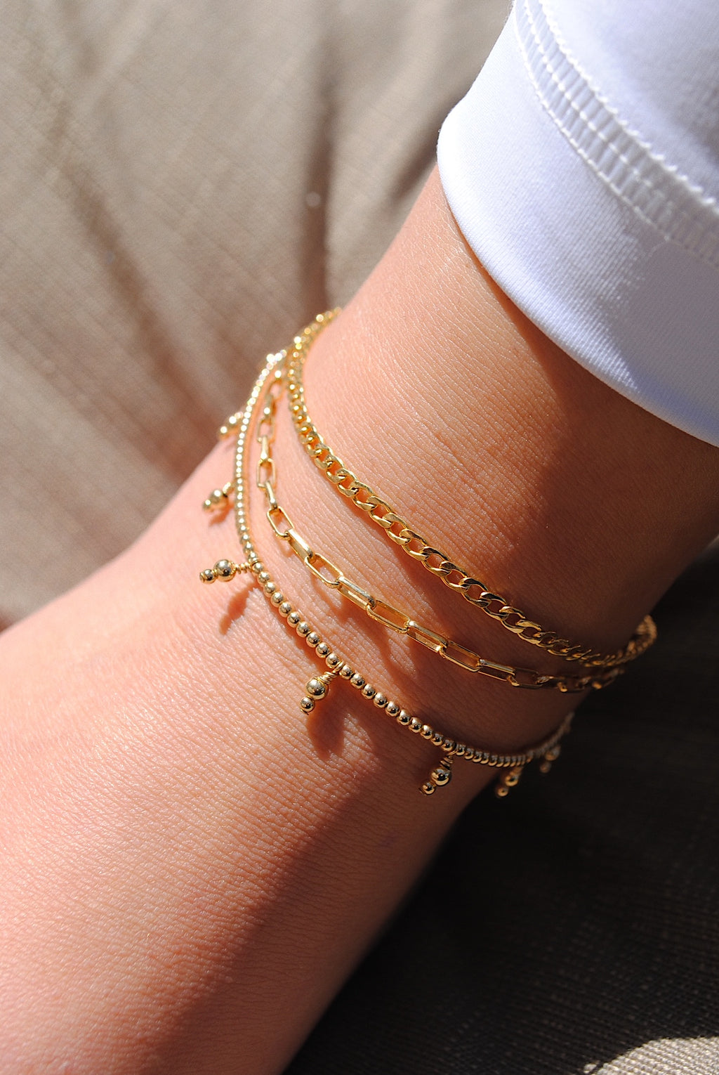 CURB CHAIN ANKLET