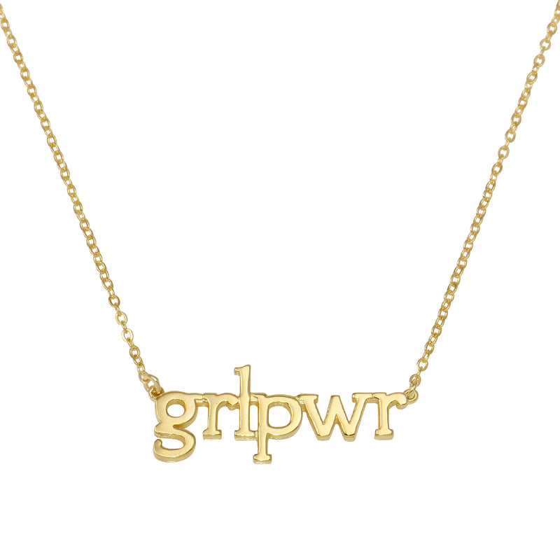 THE GRL PWR NECKLACE